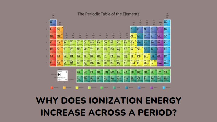 why does ionization energy increase across the period - gezro