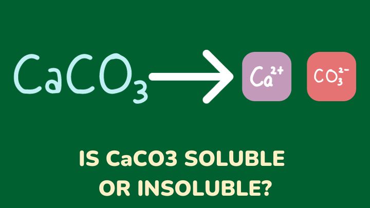 is CaCO3 soluble or insoluble - gezro