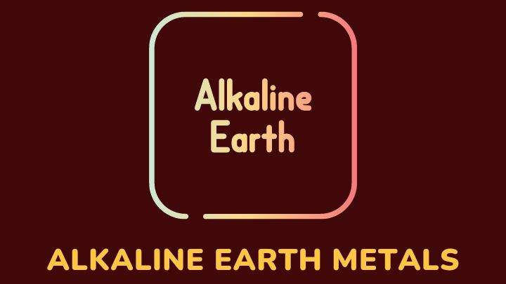 alkaline earth metals - gezro